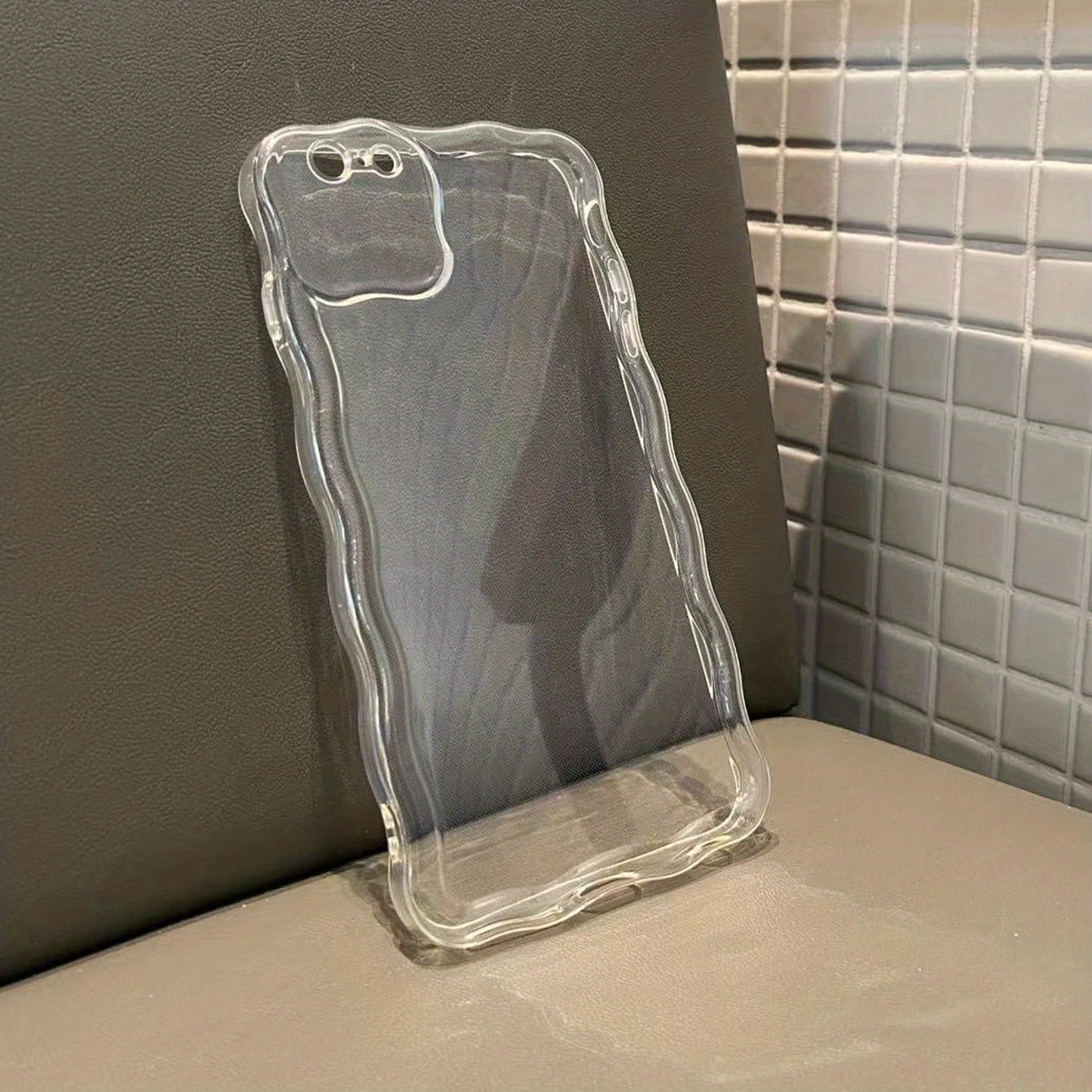 Photo Frame Wave Transparent Phone Case